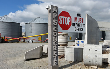 APS Concrete Entrance camera